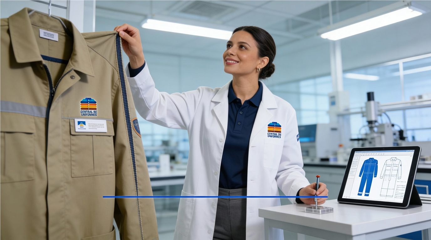Control de calidad de uniformes en planta de producción CUDSAS, Cartagena
