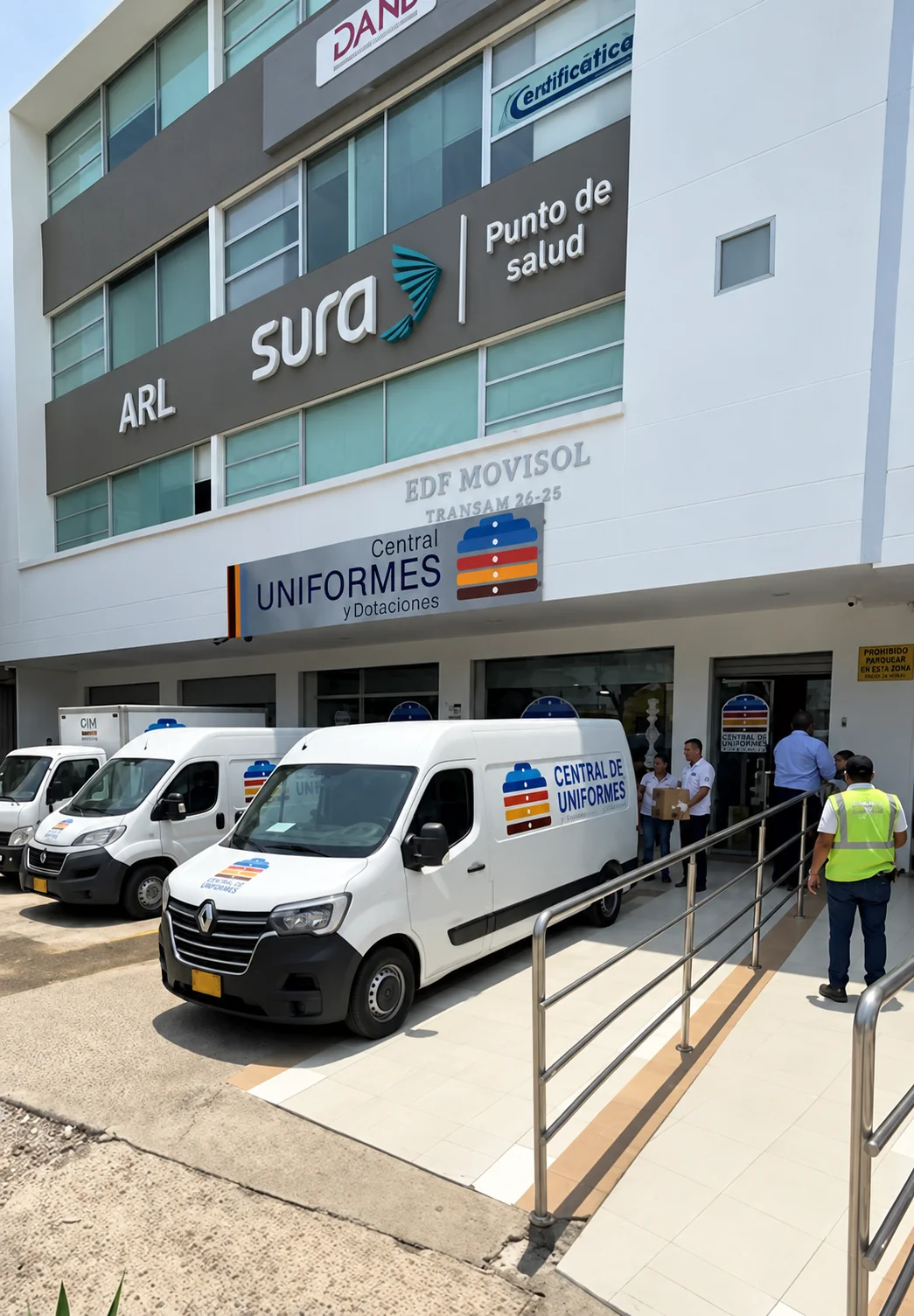 Sede de Central de Uniformes y Dotaciones en Cartagena